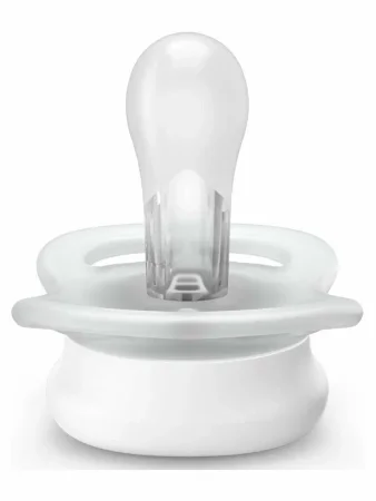  AVENT/АВЕНТ Ultra Start Пустышка силикон белая 0+ месяцев