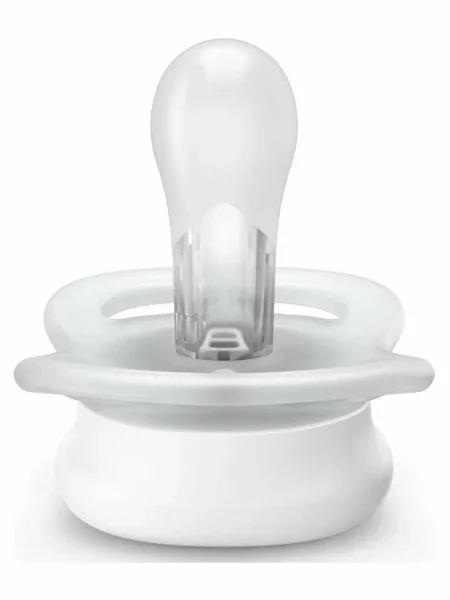  AVENT/АВЕНТ Ultra Start Пустышка силикон белая 0+ месяцев
