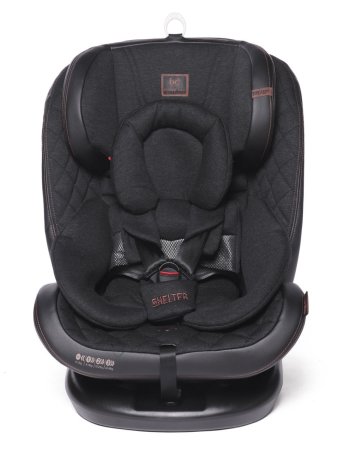Babyсare детское автокресло shelter / цвет эко-черный / eco-black