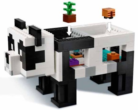Lego Конструктор Minecraft Дом Панды