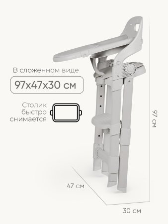 Стульчик для кормления Tomix Cindy (Grey )