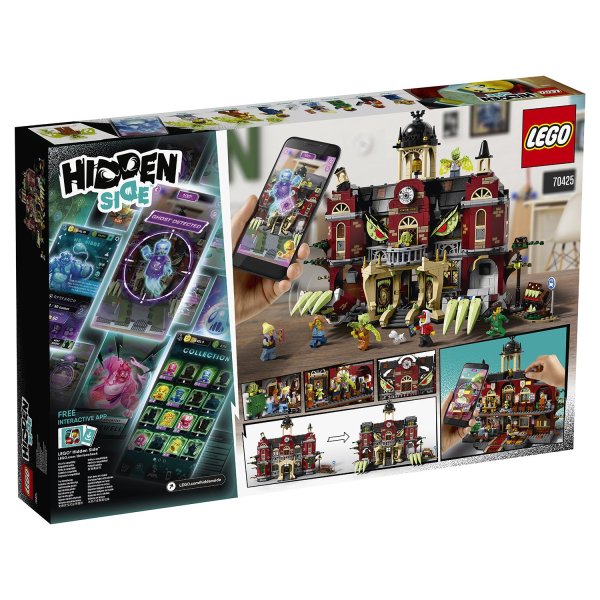 Lego hidden side конструктор школа с привидениями ньюбери / цвет коричневый