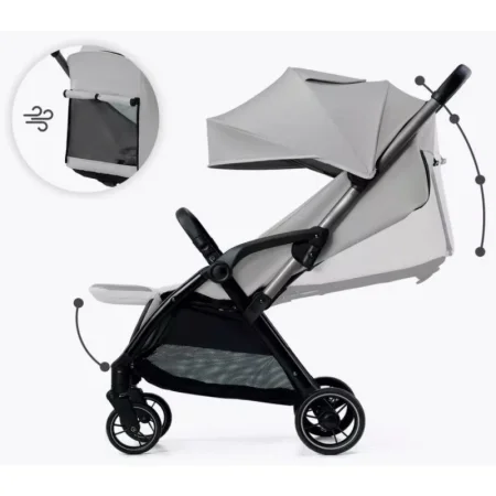 K353 Коляска прогул.Bambini Moretti FOLD   (Grey)
