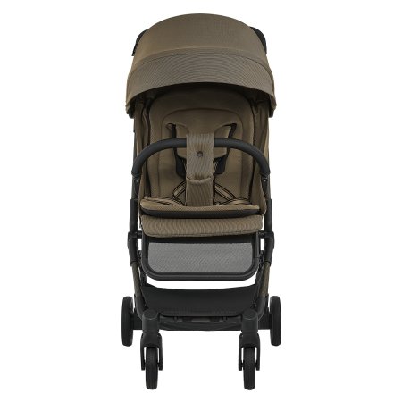 Коляска PERA Plus (прогул) рама carbon/PU (Tuareg Beige/gold)
