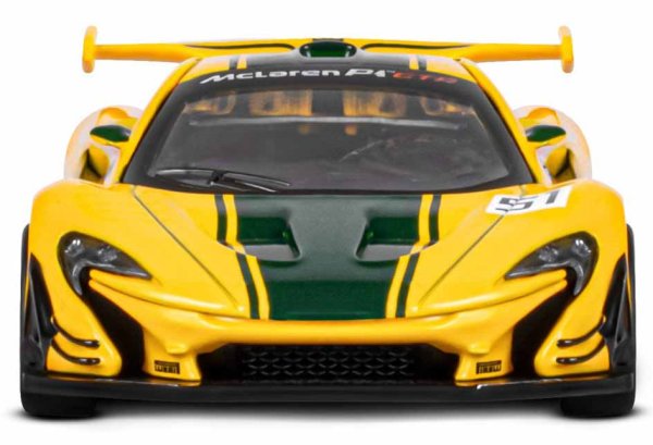 Автопанорама Машинка металлическая Mclaren P1 GTR / цвет желтый