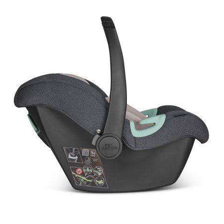 ABC-Design Автокресло 0+ Tulip Rose gold / цвет черный-розовый