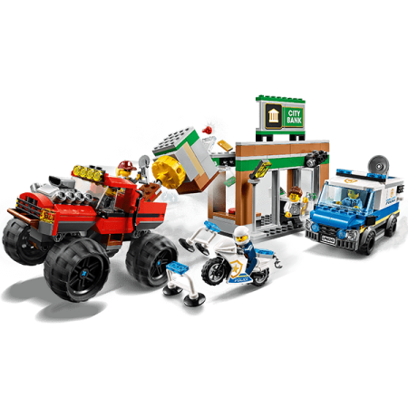 Lego Конструктор Город Ограбление полицейского монстр-трака