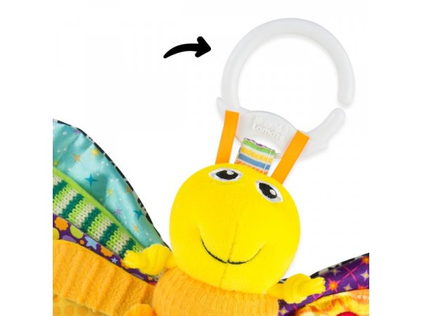 Lamaze(Ламаз) Игрушка с подвесом развивающая для малышей Светлячок Фредди