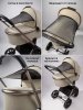 Коляска 2 в 1 Amarobaby Genius (бежевый)