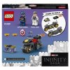 Lego Super Heroes Конструктор "Битва Капитана Америка с Гидрой" 76189