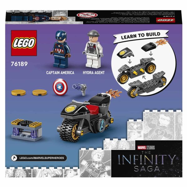 Lego Super Heroes Конструктор "Битва Капитана Америка с Гидрой" 76189