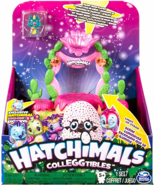 Hatchimals Игровой набор Блестящая сцена "Мерцающие пески"