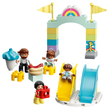 LEGO DUPLO Конструктор "Парк развлечений", 95 элементов