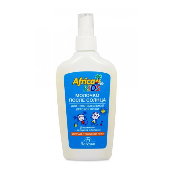 Floresan Africa Kids детское молочко п/солнца 200мл загар Ф-408 (15)