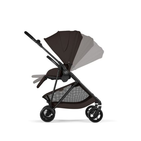 Коляска прогулочная Melio Carbon+дожд 2026 (Chocolate Brown)