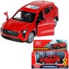 Машина металл haval jolion 10,5 см, двери, инерц. красный, кор. Технопарк 414558