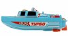 Технодрайв Катер "Турбо" на батарейках / цвет голубой