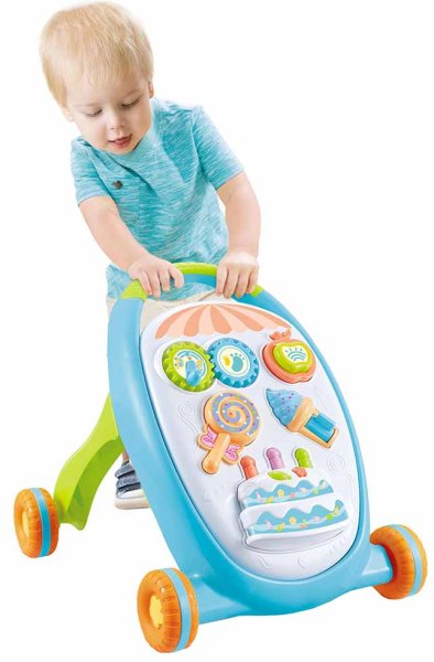 Pituso Развивающий центр Ходунки-каталка "Сластена" / цвет голубой