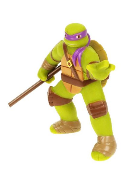 КАПИТОШКА Игрушка для ванны "донателло черепашки ниндзя" в сетке, в кор.96шт