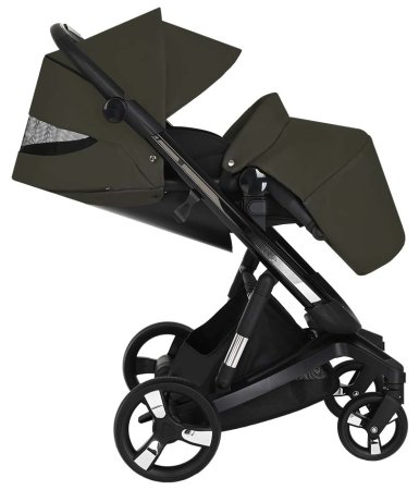 Ibebe Коляска 2 в 1 I-Stop / цвет Night Green (темно-зеленый)