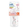 Mepsi Бутылочка для кормления Bunny, 150 мл, от 0 месяцев / цвет розовый, белый