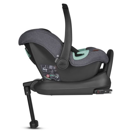 ABC-Design Автокресло 0+ Tulip Asphalt / цвет черный-серый