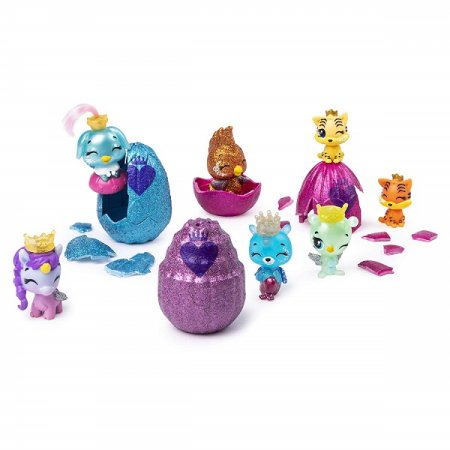 Hatchimals Набор игровой Хэтчималс "Волшебное королевство", 4 фигурки, сезон 6