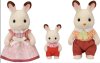 Sylvanian Families Набор "Семья Шоколадных кроликов", 3 фигурки