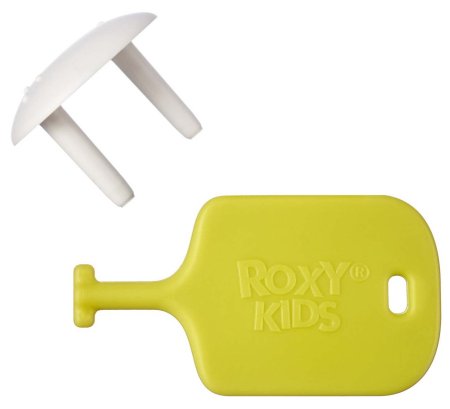 Roxy Kids Заглушки для розеток, 6 штук / цвет белый