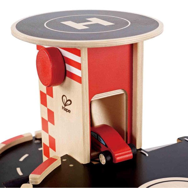 Hape Набор игровой "Многоуровневая парковка"