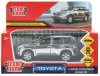 Технопарк Металлическая модель «Toyota Land Cruiser Prado» / цвет серебристый хром