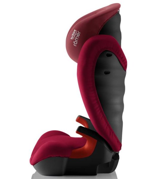 Britax Romer Автосидение для детей  KID II  Black Series Flame Red Trendline