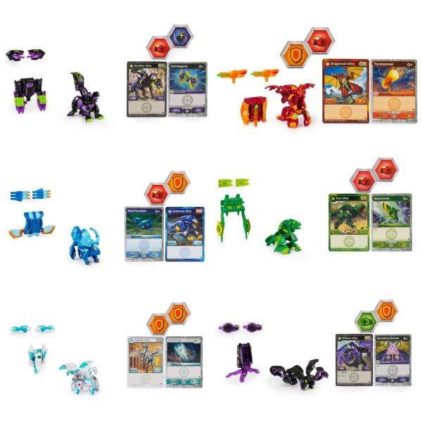 игрушка Bakugan Фигурка-трансформер Ультра с Баку-силой / в ассортименте