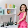 Paremo Детская игровая кухня Грейси Стайл, 27 предметов / цвет серый