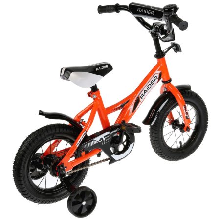 Raider 283725 Велосипед детский 12" / цвет оранжево-черный