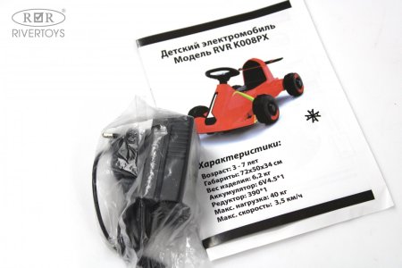 K008PX Электромобиль (Красный)