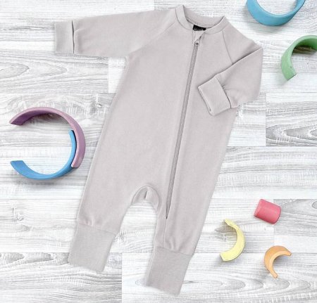 Mjolk Комбинезон на молнии Sleep and Play White Sand