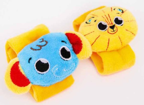 Крошка Я Развивающий браслет-погремушка "Африка"