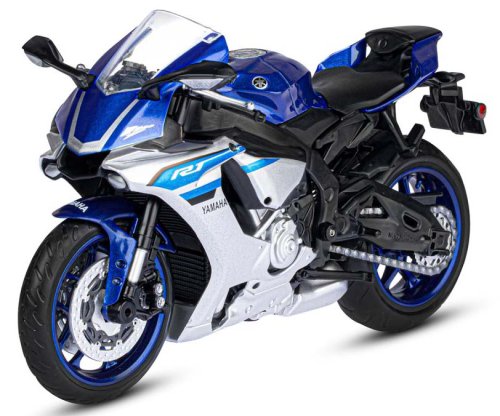 Автопанорама Мотоцикл металлический Yamaha YZF-R1 / цвет синий