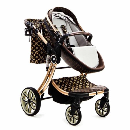 Bambini Moretti  Коляска 2 в 1 Vondoo, цвет / Луи Виттон (LV)