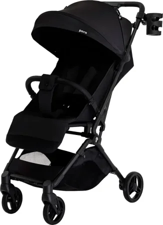 Коляска PERA (прогул)рама carbon/PU,New (Black)