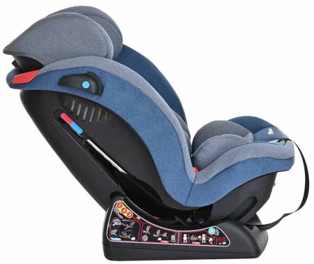 Pituso Автокресло Ruente (0-25 кг) / цвет джинсовый-светло-серый