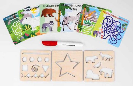 Лесная мастерская Игра "Пиши-стирай"