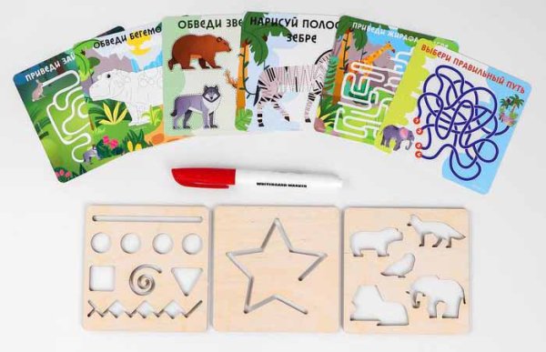 Лесная мастерская Игра "Пиши-стирай"