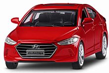 Автопанорама Машинка металлическая Hyundai Elantra / цвет красный					