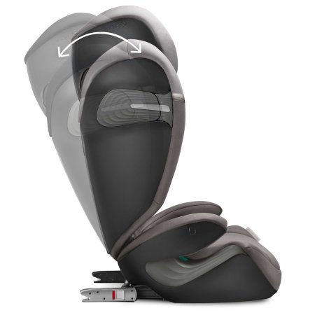 Cybex Автокресло детское Solution S i-Fix, цвет / Soho Grey (серый)