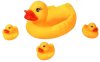 Юг-тойз Набор животных для купания "Уточки"