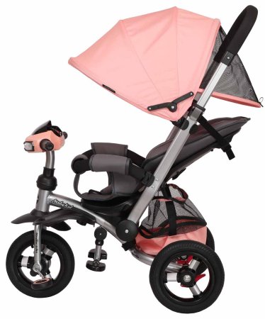 Moby kids Велосипед-коляска Stroller trike Air Car / цвет персиковый