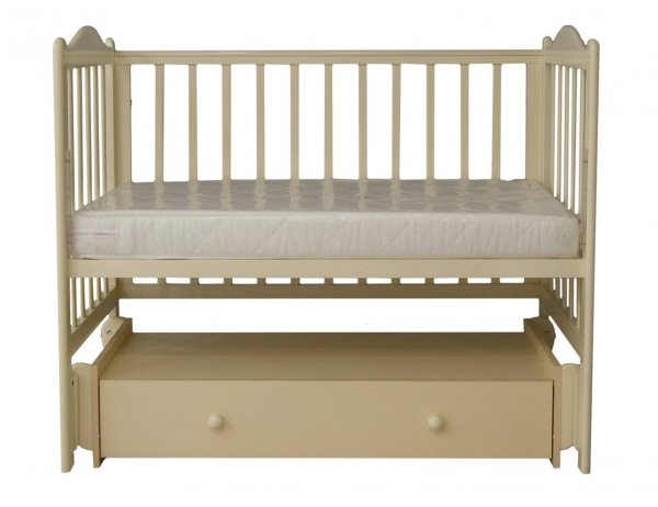 Bambini Moretti Кроватка детская Вави универсальный маятник / цвет слоновая кость