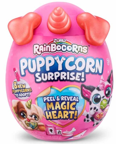 Zuru Игрушка-сюрприз Rainbocorns Puppycorn Surprise